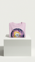 Folded Graphic Tee With Logo